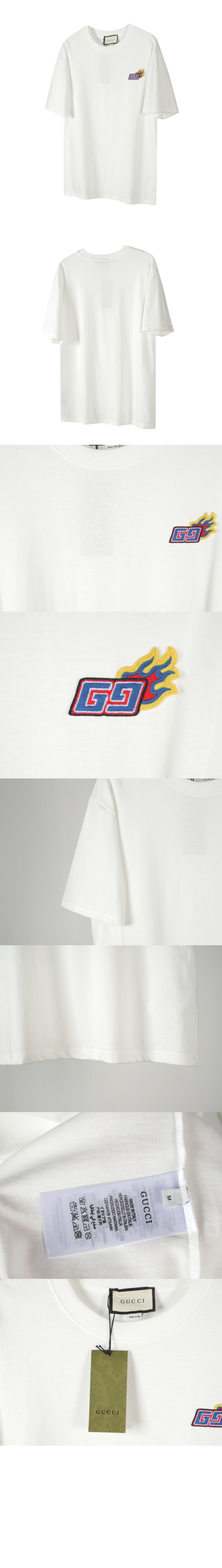 구찌 로고 프린트 반팔