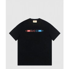 구찌 로고 프린트 반팔