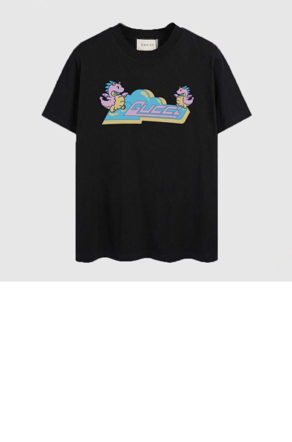 구찌 로고 프린트 반팔