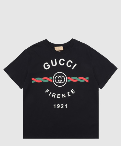 구찌 로고 프린트 반팔