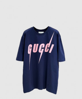 구찌 로고 프린트 반팔