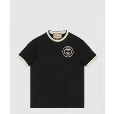 구찌 프린트 니트 톱