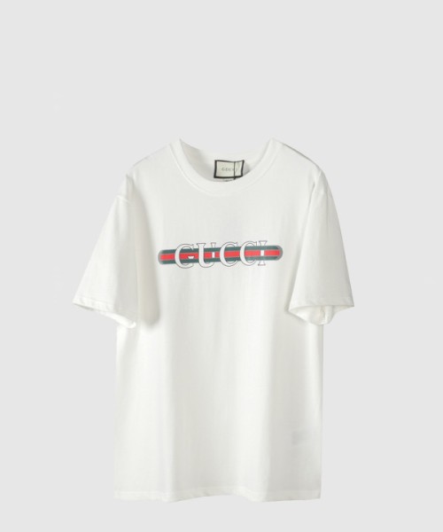 구찌 로고 프린트 반팔