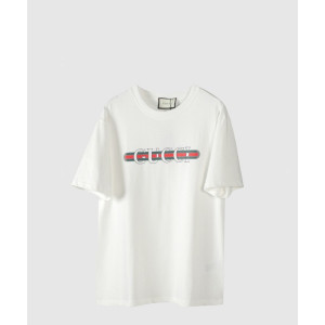 구찌 로고 프린트 반팔