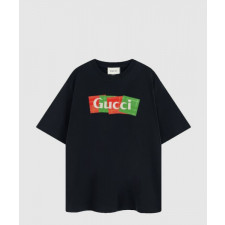 구찌 로고 프린트 반팔