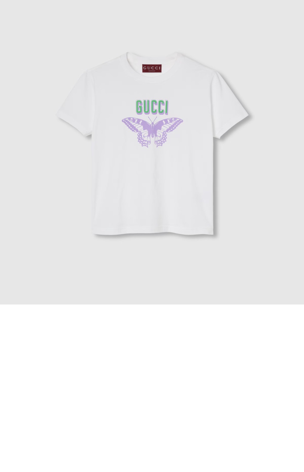 구찌 로고 프린트 반팔