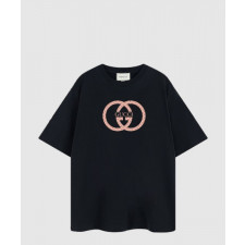 구찌 로고 프린트 반팔