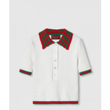 구찌 프린트 니트 톱