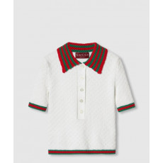 구찌 프린트 니트 톱