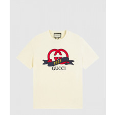 구찌 로고 프린트 반팔