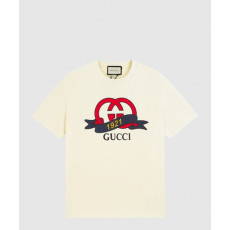 구찌 로고 프린트 반팔