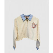 구찌 로고 프린트 긴팔