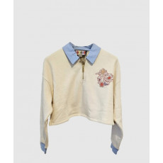 구찌 로고 프린트 긴팔