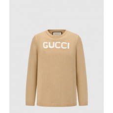 구찌 로고 니트 톱