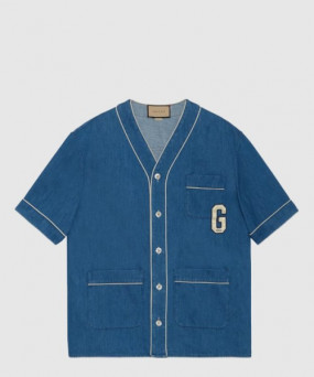 구찌 로고 셔츠