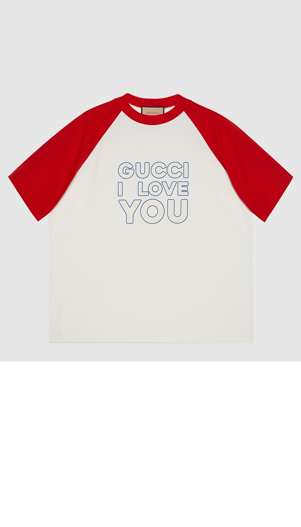 구찌 로고 프린트 반팔