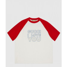 구찌 로고 프린트 반팔