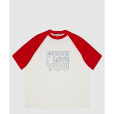 구찌 로고 프린트 반팔