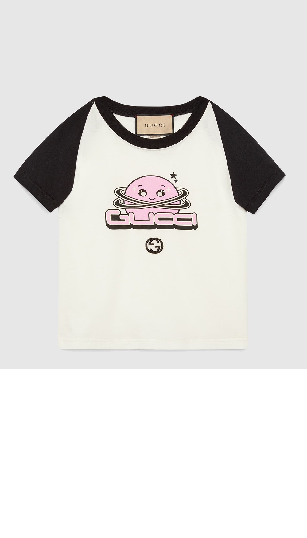 구찌 프린트 면 티셔츠