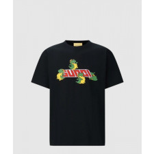 구찌 프린트 면 티셔츠