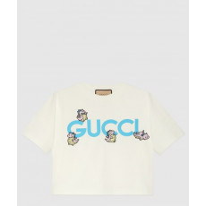 구찌 로고 프린트 반팔