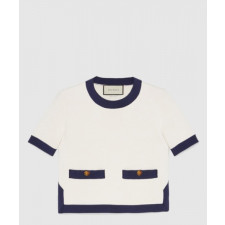 구찌 니트 크롭