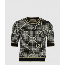 구찌 니트 크롭