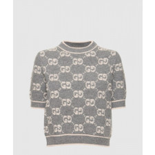 구찌 니트 크롭