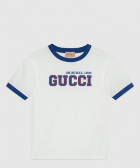 구찌 로고 프린트 반팔