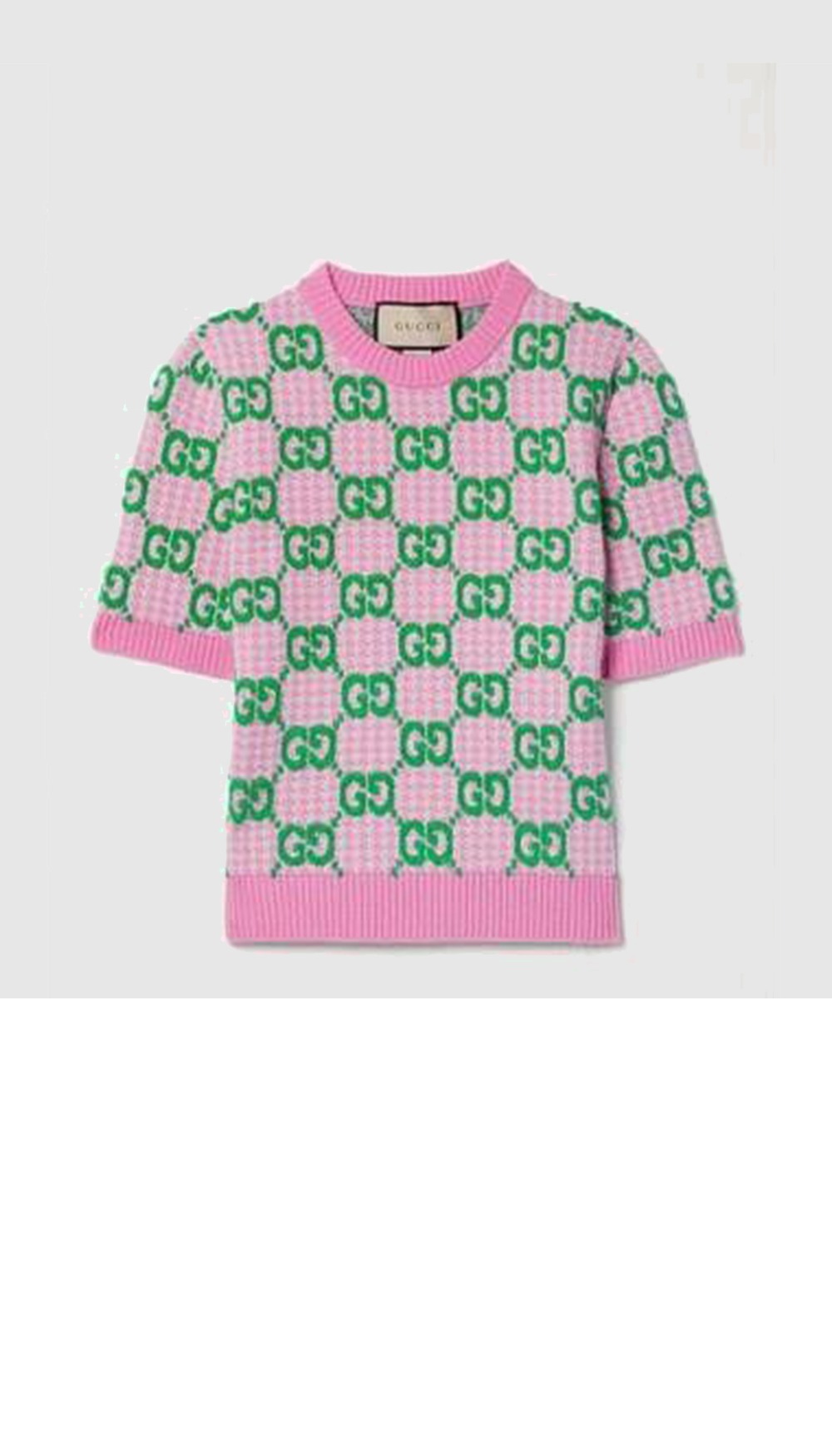 구찌 스웨터 울 자카드