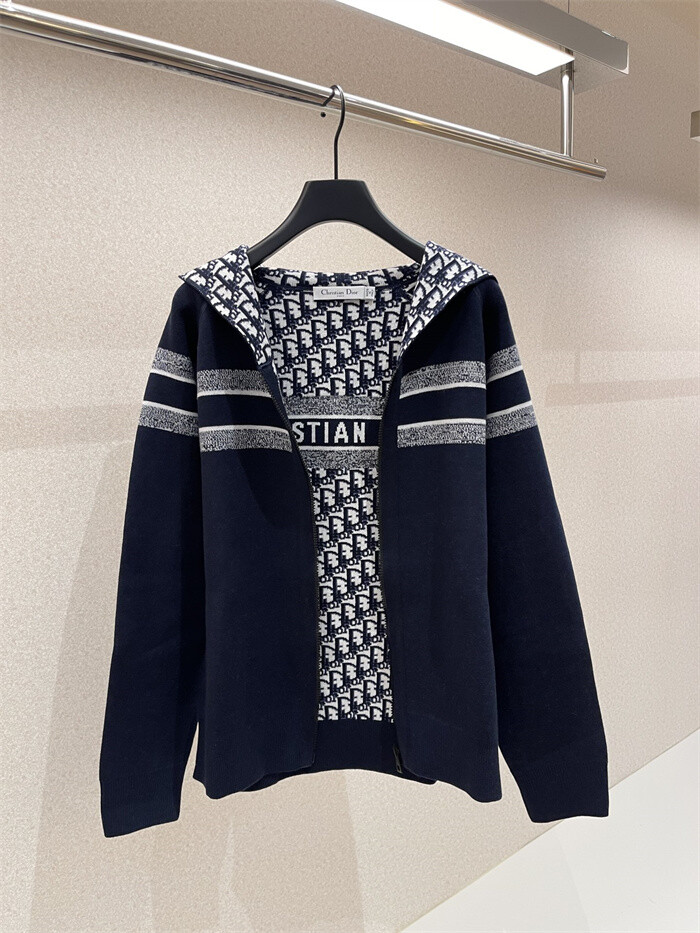 디올 오블리크 캐시미어 가디건