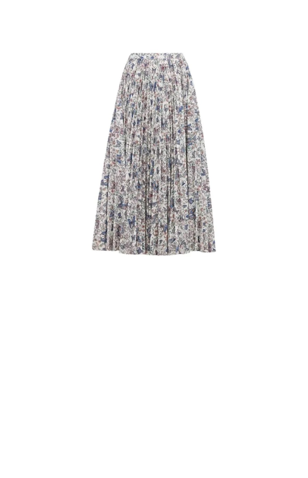 디올 플리츠 미디 스커트