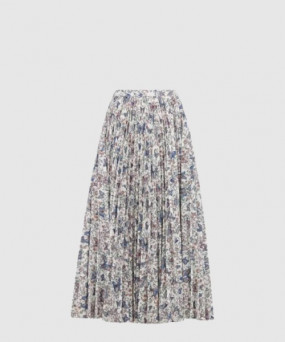 디올 플리츠 미디 스커트