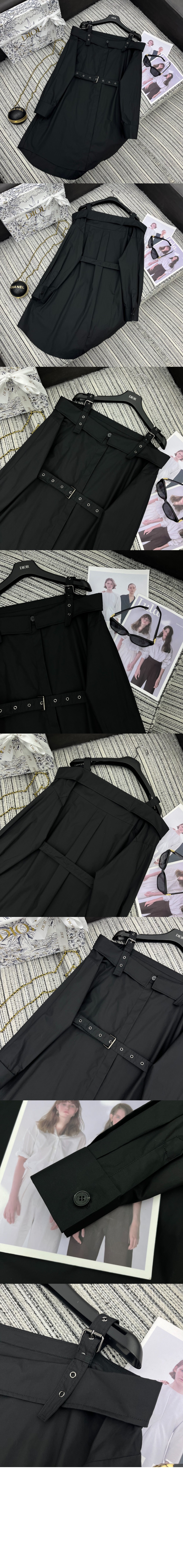 디올 셔츠 드레스