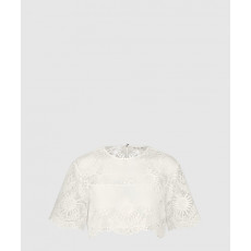 디올 크롭 반소매 탑