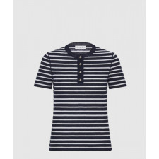 디올 마리니에르 반소매 탑