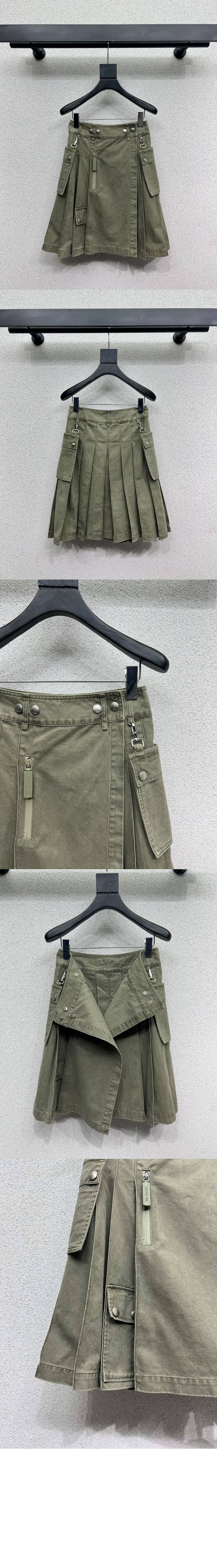 디올 플레어 랩스커트