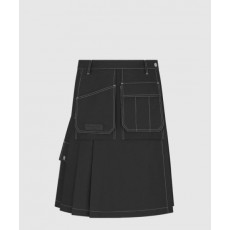 디올 플리츠 랩스커트