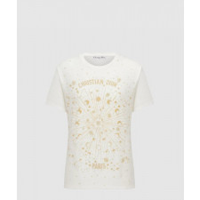 디올 자수 티셔츠