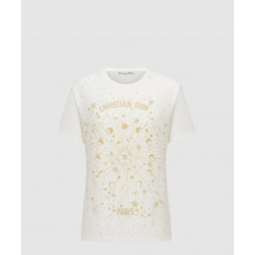 디올 자수 티셔츠