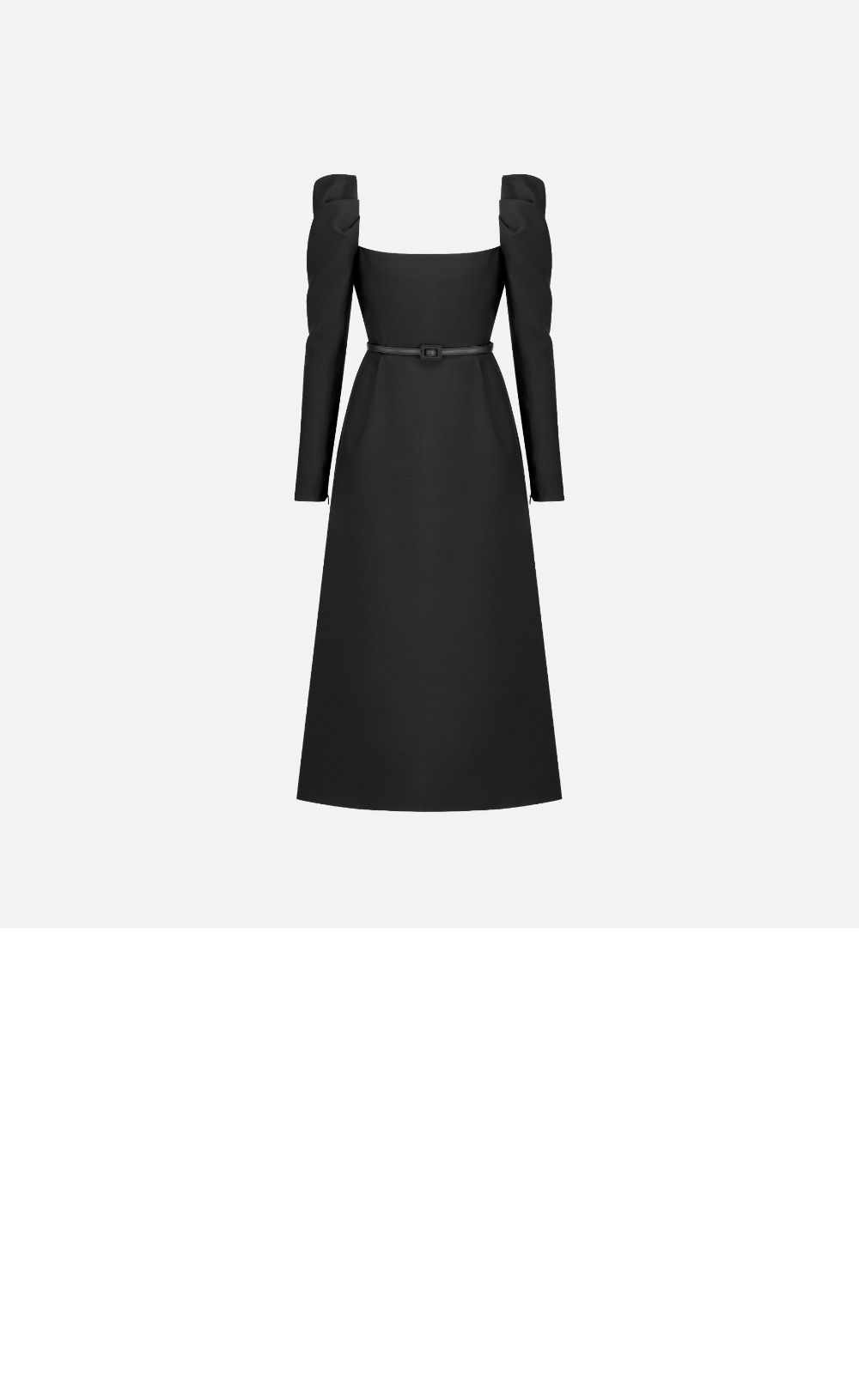 디올 벨트 미디 드레스