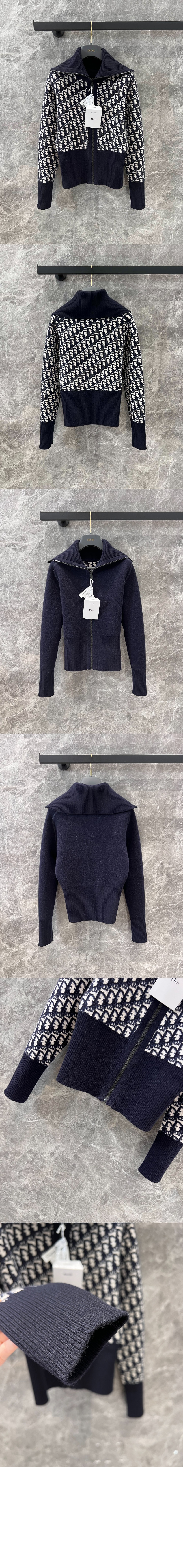 디올 리버서블 가디건