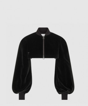 디올 크롭 봄버 재킷