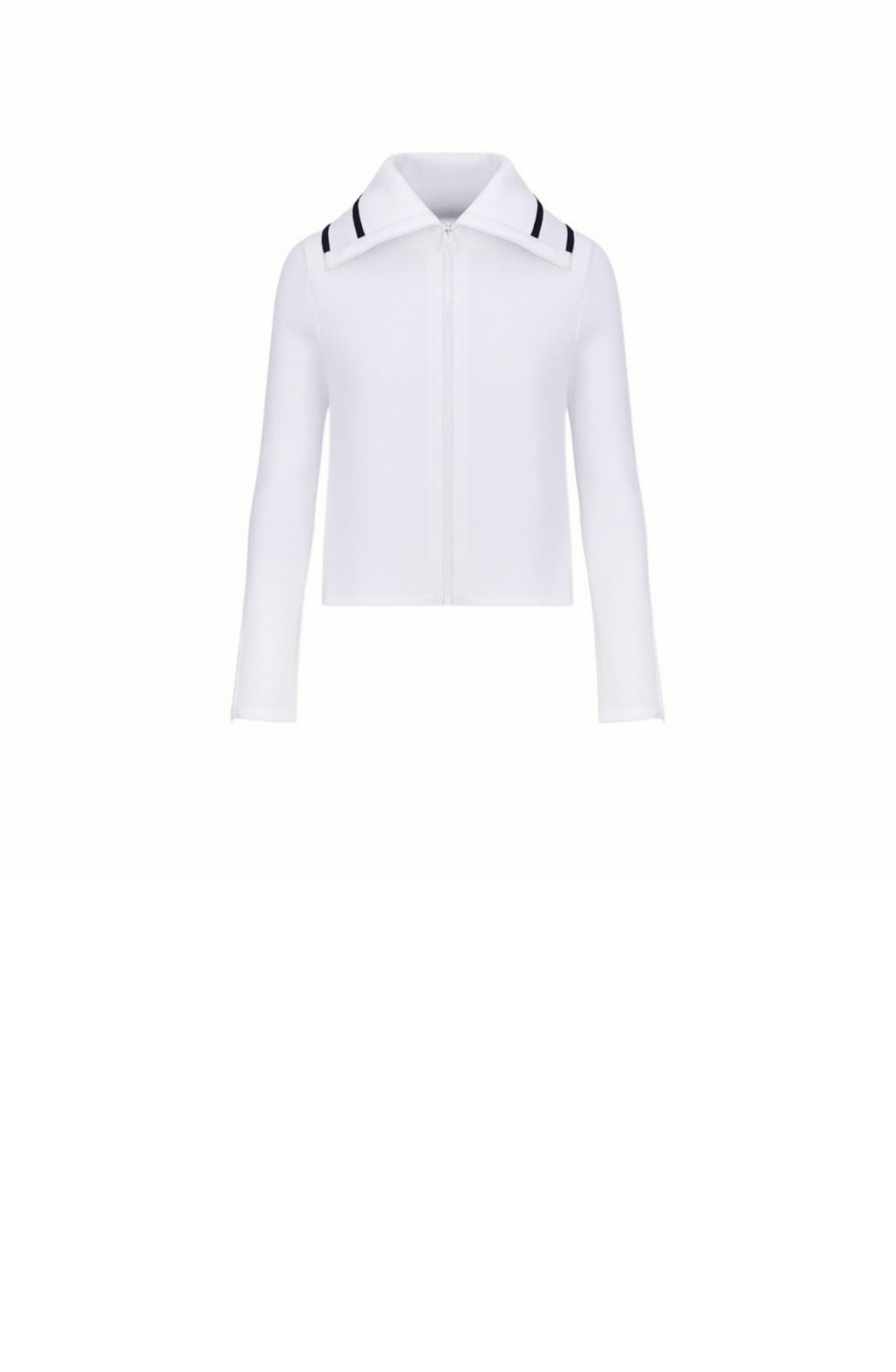 디올 리비에라 스탠드 칼라 크롭 자켓