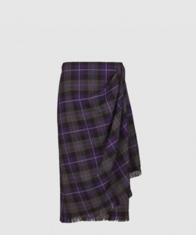 디올 미디 드레이프 스커트