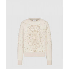 디올 자수 스웨터