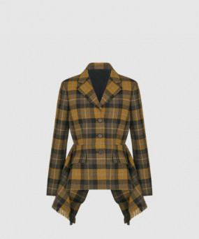 디올 피티드 재킷