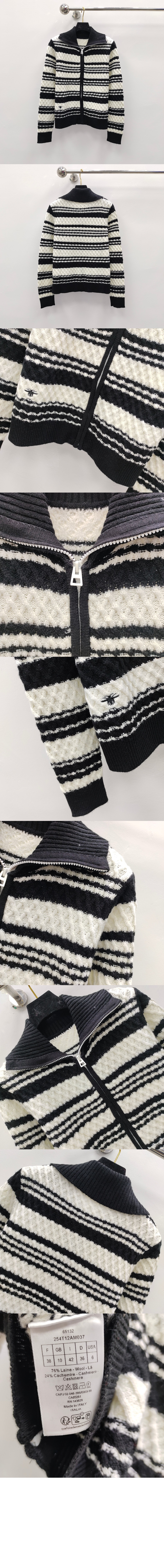 디올 플라워 코튼 톱