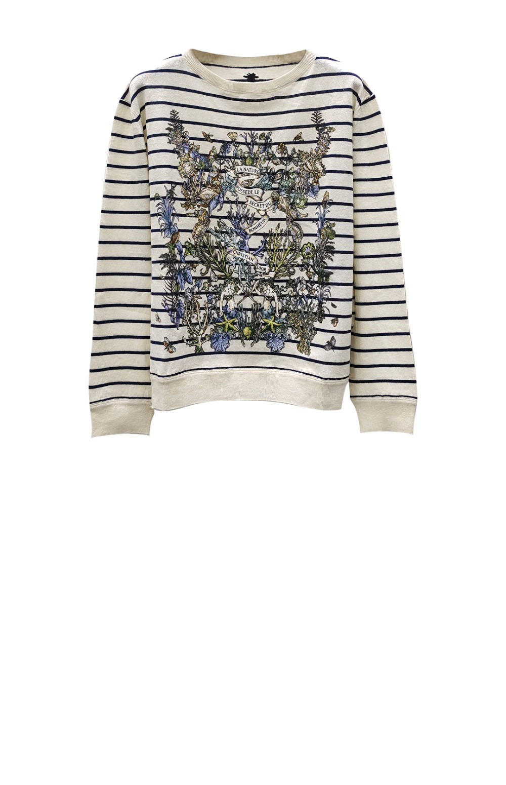 디올 플라워 코튼 톱