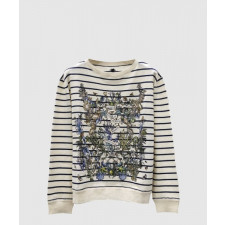 디올 플라워 코튼 톱